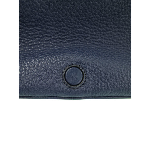 Prada Leather Shoulder Bag Navy - Picture 6 of 9